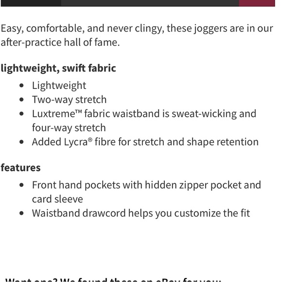 NWT Lululemon dance studio MR Jogger - Picture 5 of 9